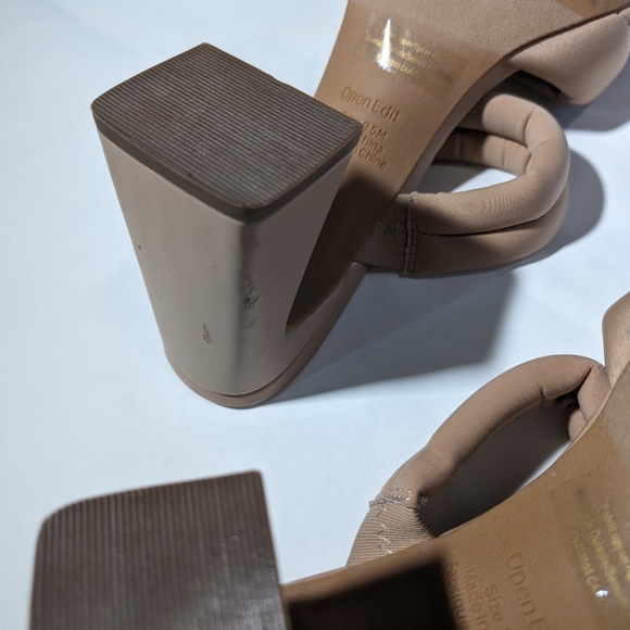 Open edit beige Stella sandal - Picture 6 of 7